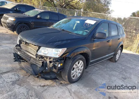2015 Dodge Journey American Value Pkg from USA, damaged, VIN 3C4PDCAB4FT747200